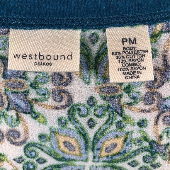 WESTBOUND PETITES (PM) Layered look top - Picture 9 of 9